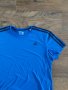  adidas blue Essential 3 Stripe - страхотна мъжка тениска, снимка 4