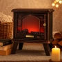 Ретро камина с ефект на пламък, снимка 4