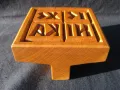 Дървен печат за хляб , снимка 5