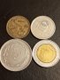 Четири монети от цял свят ИТАЛИЯ, ЧЕХОСЛОВАКИЯ, УКРАЙНА, ТУРЦИЯ за КОЛЕКЦИЯ 43240, снимка 1