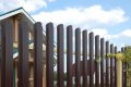 Метално пано за ограда, Цвят КАФЯВ/RAL8017 или АНТРАЦИТ/RAL7016, 1250 х 2000мм, снимка 1 - Огради и мрежи - 40073019
