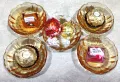 5 стари стъклени купички за сладко, снимка 5