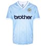 Manchester City 1988 Retro Football Shirt SCORE DRAW, снимка 1 - Футбол - 43960096
