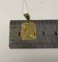 Златна висулка 1.06гр., снимка 4