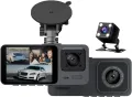 WiFi видео регистратор DVR  с 3 камери Dash Cam от Smars, снимка 4