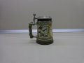 Чаша за бира оригинален Gerz Gerzit Ceramic - Западна Германия, снимка 1 - Антикварни и старинни предмети - 37100663