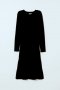 Дамска черна рокля Н &М