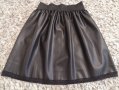 Кожена пола с дантела НОВА ПО ВАШИ РАЗМЕРИ С ПО-ДЕБЕЛА КОЖА., снимка 2