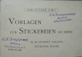 Bibliothek D. M. C. Vorlagen für Stickereien. Serie 2, снимка 2