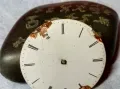 МЕХАНИЗЪМ от СТАР КОЛЕКЦИОНЕРСКИ ШВЕЙЦАРСКИ ДЖОБЕН ЧАСОВНИК с ПОРЦЕЛАНОВ РИМСКИ ЦИФЕРБЛАТ 49626, снимка 5