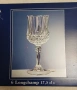 6 френски кристални чаши за вино CRISTAL D'ARQUES , снимка 4
