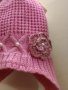 Шапка за момиче Зимна Розова, снимка 1 - Шапки, шалове и ръкавици - 43661908