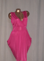 SOAKED L Розова еластична рокля , снимка 1