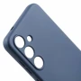 Силиконов кейс iPaky матиран, За Samsung Galaxy A56, Тъмносин, снимка 5