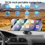 11.26” преносим безжичен Carplay Android Auto, снимка 2