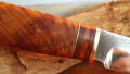 нож ръчна изработка от N690, снимка 1 - Ножове - 44898023
