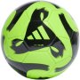 Футболна топка ADIDAS tiro club, Зелен-черен, Размер 5, снимка 1 - Футбол - 43883471