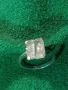 ВИНТИДЖ АРТ СРЕБЪРЕН ПРЪСТЕН СРЕБРО 925 с ГОЛЯМ ЮВЕЛИРНО ФАСЕТИРАН НАТУРАЛЕН ПЛАНИНСКИ КРИСТАЛ 48612, снимка 12