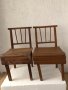 Малки дървени столчета, снимка 1 - Антикварни и старинни предмети - 43951068