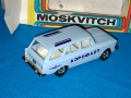 Руски съветски модел автомобил Москвич 426 Аерофлот мащаб 1:43 Сделано в СССР Made in USSR, снимка 3
