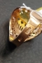 Руски златен пръстен с цитрин , снимка 3