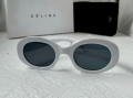 Celine 2023 дамски слънчеви очила елипса овални бели, снимка 3