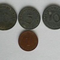 Монети Германия 1941-1983г., снимка 1 - Нумизматика и бонистика - 28417999