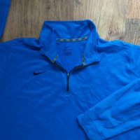 Nike Dri-Fit 1/2 Zip Top Mens - страхотна мъжка блуза, снимка 4 - Спортни дрехи, екипи - 36661353