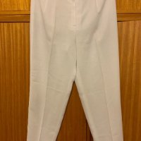 Бял памучен панталон, снимка 1 - Панталони - 25605315