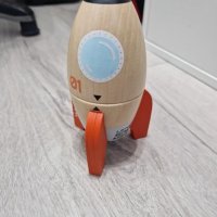 Нова Дървена Играчка Ракета Le Toy Van - Образователна, Без Пластмаса, снимка 6 - Други - 43513533