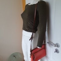 Оригинална нова дамска кожена чанта Fossil, снимка 3 - Чанти - 43045853