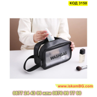 Чанта органайзер за козметика при пътуване с дръжки Washbag - КОД 3150, снимка 15 - Други - 44841722