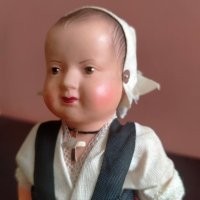 Колекционерска кукла France Celluloid 15 см, снимка 13 - Колекции - 44065609