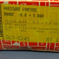 пресостат Danfoss RT 1A Pressure Control 0.8-5 Bar, снимка 10 - Резервни части за машини - 35294475