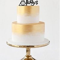Always Harry Potter Хари Потър 4 цвята пластмасов топер за торта табела рожден ден сватба декор, снимка 4 - Други - 37668011