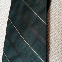 копринена вратовръзка outline тъмно зелено, снимка 1 - Други - 36485199