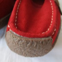 Червени дамски , много удобни мокасини, снимка 2 - Дамски ежедневни обувки - 26582293