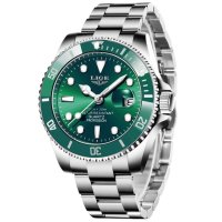 Мъжки часовник Lige Sport Watch, Водоустойчив, Неръждаема стомана, снимка 4 - Мъжки - 40246690