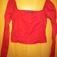 Червена риза, снимка 3 - Ризи - 26591569