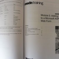 Microsoft Official Course, Developing, MSoft ASP.NET, Web Applications Using, Visual Studio.NET + CD, снимка 16 - Специализирана литература - 32290996