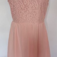  дамска рокля в розово, снимка 1 - Рокли - 25847693
