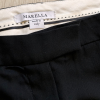 Marella елегантен черен панталон и цветна туника , снимка 8 - Панталони - 44884856