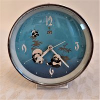 Часовник будилник анимиран китайски работещ, снимка 4 - Антикварни и старинни предмети - 38481495