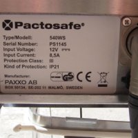 pactosafe paxxo, снимка 1 - Медицинска апаратура - 28571277