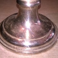АМФОРА-посребрена кана с стъклено гърло-внос швеицария, снимка 11 - Колекции - 26546574
