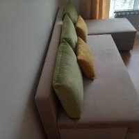 Промоция 200 лв Разтегателен диван с лежанка Виденов, снимка 2 - Дивани и мека мебел - 44043546