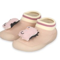 Бебешки боси обувки Befado, Розови, снимка 3 - Детски обувки - 43536183