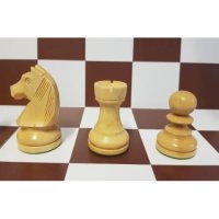 Шах фигури Staunton 5 дизайн тип Абанос  Изработени от чемшир - бели и черни, снимка 5 - Шах и табла - 37591373