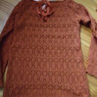 блуза плетиво, снимка 3 - Блузи с дълъг ръкав и пуловери - 39379796
