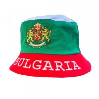 трикольорна  шапка в цветовете на българското знаме с бродиран герб, снимка 2 - Шапки - 36937524